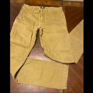 Roots Men's Slim Straight Tan Jeans